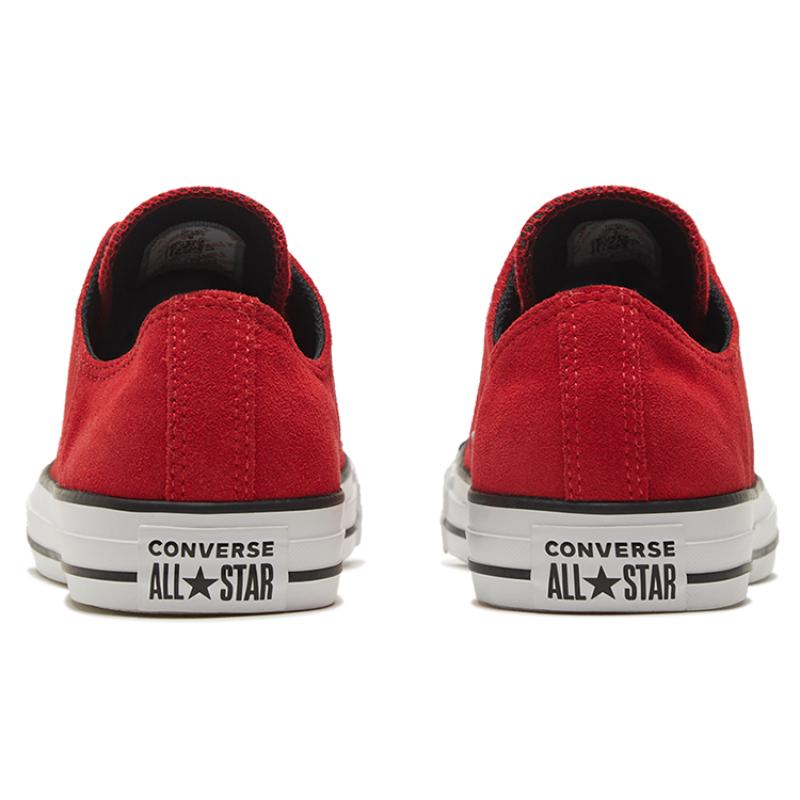 Converse Chuck Taylor All Star Comfortable, Casual and Versatile Low-Top Espadrilles Unisex Red and White