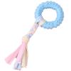 Macaron TPR Cloth Dog Teether - Chew Toy for Small Dogs