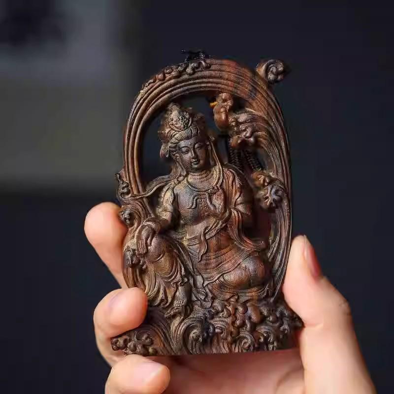 Chengui Zhao Gongming Martial God of Wealth Pendant Necklace – Five Ways God of Wealth Design for Men and Women