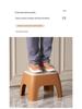 Thickened Non-slip Plastic Stool for Children and Adults – Portable, Stackable, and Creative for Bathroom or Living Room Use