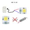AC220V Cip LED 50W 30W 20W Cip COB Nu Necesită Driver Margele Lampă LED pentru Proiector Lampă Spotlight Lampada Iluminat DIY