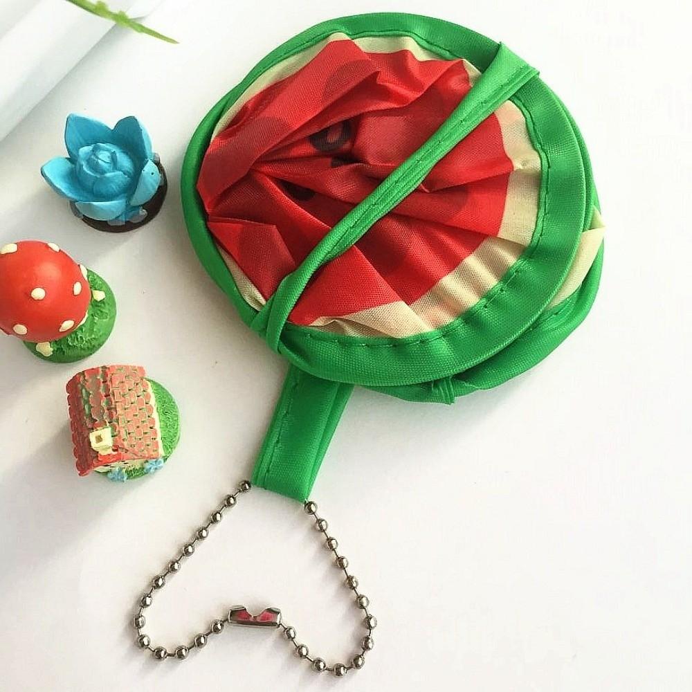 Fruit Style Round Foldable Hand Fans Portable Cooling Fans Cute Handheld Folding Fan Summer Events