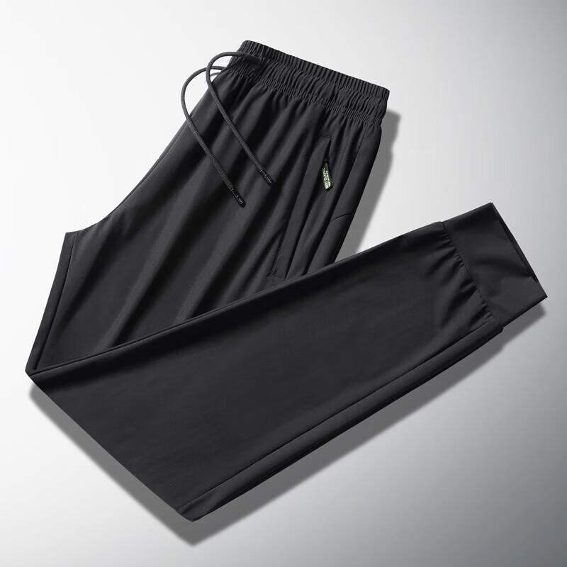 

Men s Plus Size Ice Silk Casual Sports Pants 6XL
