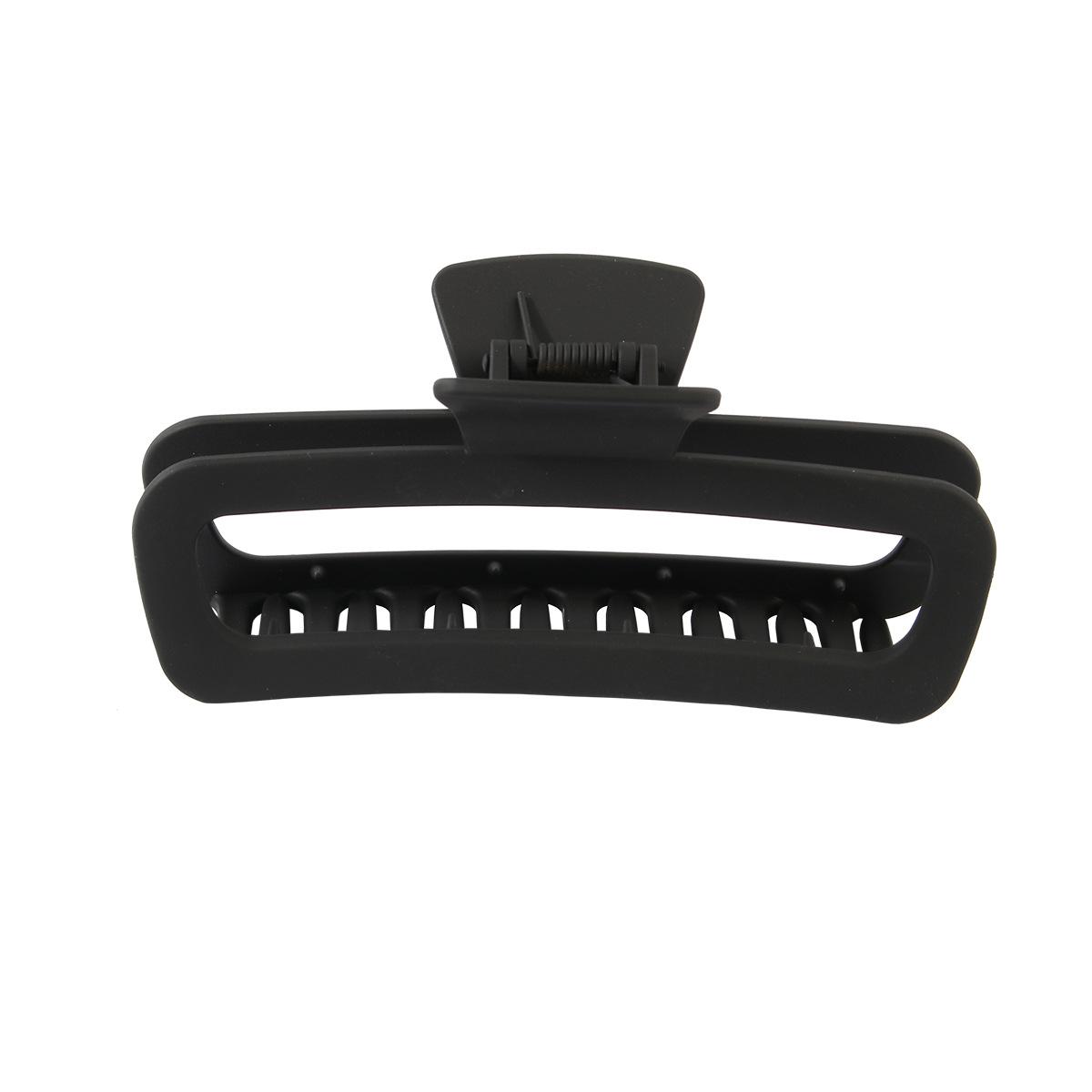 

Корейская большая однотонная заколка для волос, элегантные шпильки, заколка-краб для волос для женщин, девушек, квадратный головной убор, аксессуары для волос, украшения