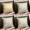 Japanese GGolden Lines Cushion Cover Reversible Soft Durable Pillow Cover Home  Car MultiScene Use for Daily Comfort