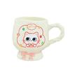 Cute Cartoon Ceramic Cup Kitten High Legged Water Cup High looking Mug Student Cup Souvenir Gift