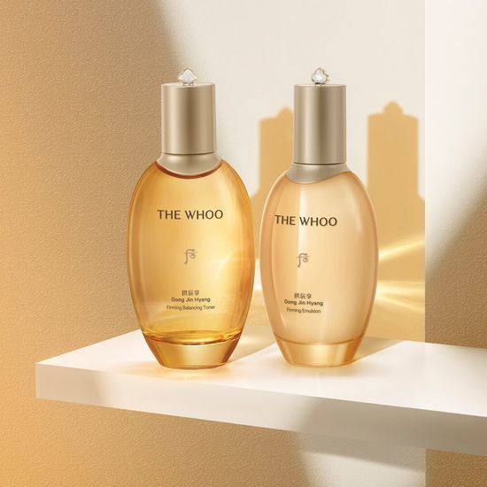 The Who Gongjinhyang Elasticity 2-piece Gift Set (toner 150ml + Emulsion 110ml)