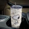 Miffy Snoopy Snufkin Little My Tumbler Mug Coffee Cup Convenience Store Cup Cold Insulation Water Bottle Direct Drinking Stainless Steel with Lid