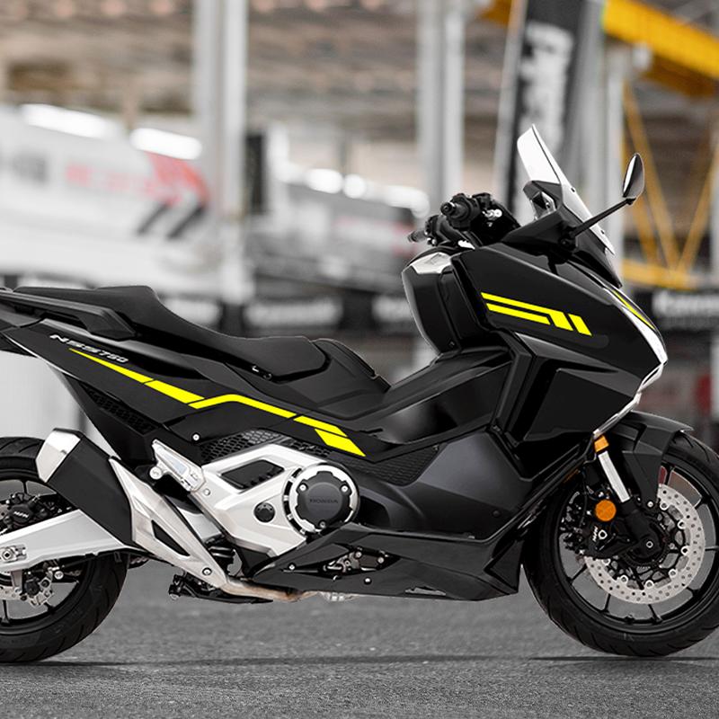 Used For HONDO FORZA 750 Motorcyle Pattern Fairing Stickers Kits Pasted On Body Paint Parts Area Accessories Decoration Stickers