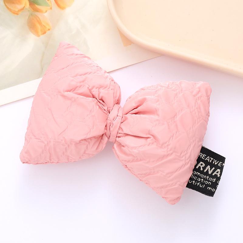 

Luxury 3D Padded Leather Bow Ornament for Clothing and Hats Bow