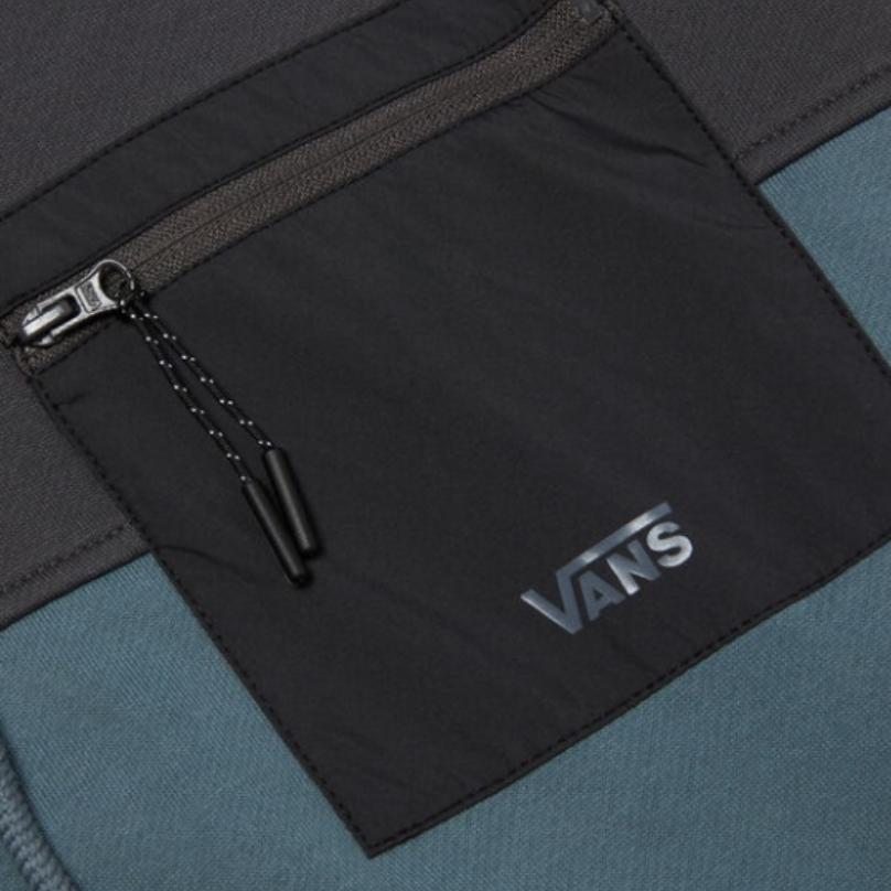 Vans Sweatshirts Women's Turquoise Hooded Moderate Other VN0A7YIPRV2