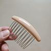 Korean Seamless Backcombing Hair Clip: Sweet Bangs Side Comb Hairpin for Girls & Babies