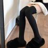 Lolita White Lace Bow Over-the-Knee Velvet Socks