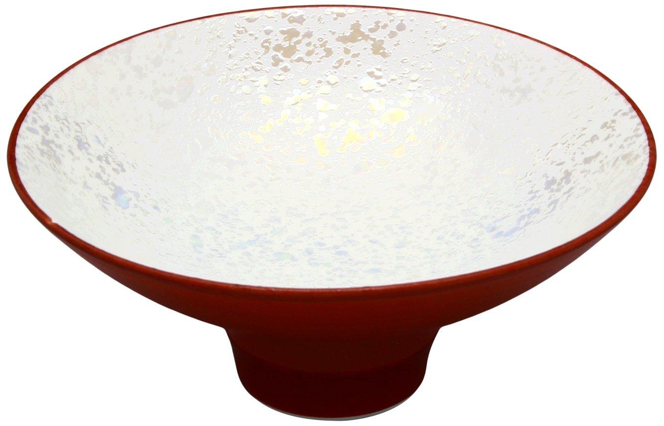 

Arita Ware Tableware Journey: Red Pearl Sake Cup, Guinomi (Sake Cup), Ochoko (Choko), Diameter 8.5cm, Height 4cm, Capacity 40ml