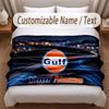 Golf Bedruckte Flanelldecke Mit Personalisierbarem Namen Weiche Warme Decke Für Schlafzimmer Feiertagsgeschenk