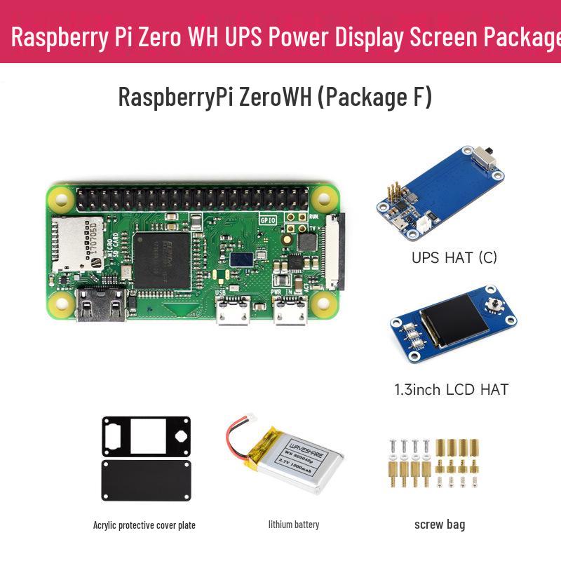 Raspberry Pi Zero WH: Kit con molte opzioni disponibili