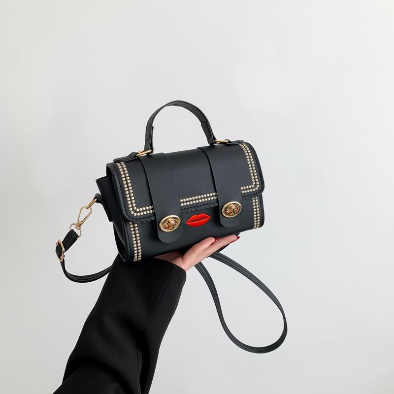 Stylish Small Shoulder Bag For Women In Black White And Khaki Perfect For Everyday Use