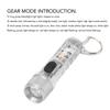 Keychain Flashlight   Range Super Bright LED Flashlight USB Rechargeable   Flashlight for Outdoor M300 Non Fluorescent