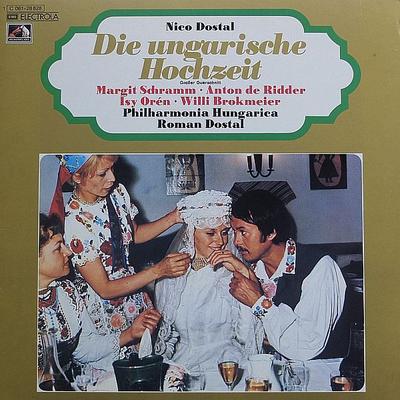 LP Record ROMAN DOSTAL, PHILHARMONIA HUNGARIC - Nico Dostal: Die Ungarische Hochzei C06128828 ODEON 1975 Germany Classical Used