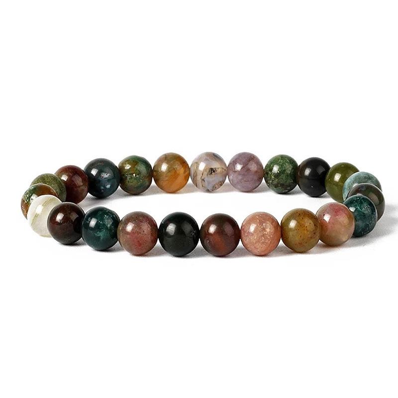 Fashionable Natural Stone Women's Bracelet Handmade Bead Bracelet Stone Bead String Bracelet Women's Jewelry