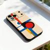 Cool Bauhaus Exhibition Phone Case For iPhone 11,12,13,14,15,16,17,Pro,Max,Plus,E,SE4,Air,Mini Black Soft Cover