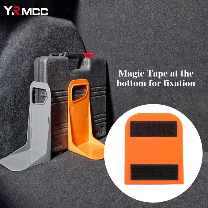 Car Trunk Organizer Holder Multifunctional Storage Fixed Rack Auto Stowing Tidying Plastic Baffle Solid Baffle Back Trunk Fixed