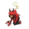 6Cm Anime Character Acrylic Chain Keychain Acrylic Backpack Pendant for Hazbin Hotel Vox Niffty Vaggie Charlie Exquisite Gift