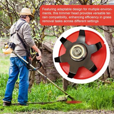 Grass Trimmer Head Lawn Mower Weeding Disc High-Efficiency Clippers Attachment Heavy-Duty For Landscaping Farm Outdoor