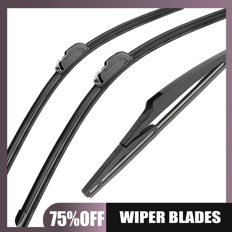 Suitable for Jeep Compass 2017-2026 24 +18 +10 wiper blades чёрный