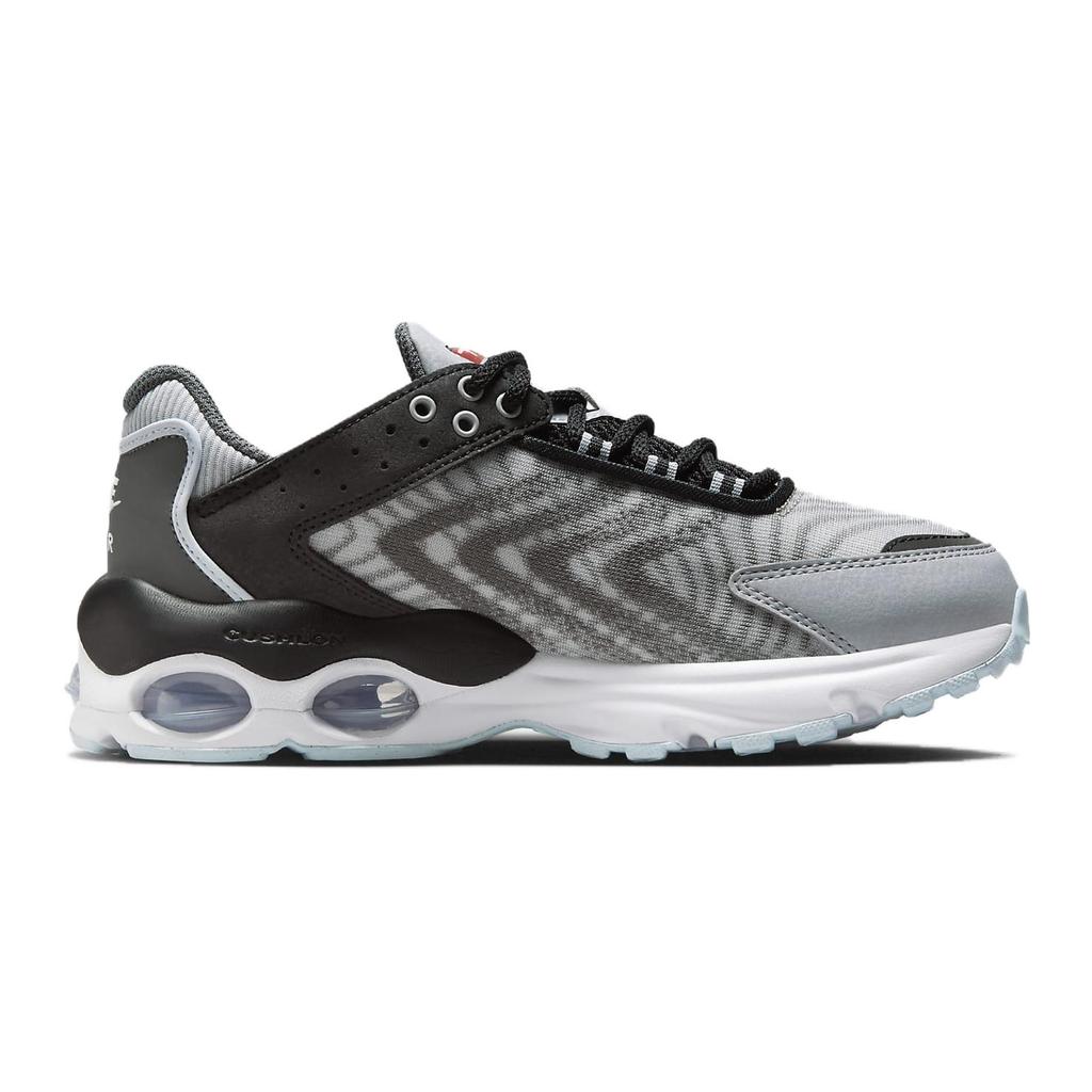 New Nike Air Max TW Low Top Kids Lifestyle Shoes Black Gray Color Teenagers DQ0296-006