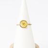 Stainless Steel Dried Flower Round Rings For Women Eternal Flower Open Finger Ring Jewelry Wedding Band Gift Wholesale New