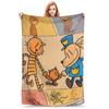 Manta de Lançar de Flanela Cão Homem Cãohomem Filme Quadrinhos Desenho Animado Quente Cobertores de Pelúcia Roupa de Cama Macia para Cama Sala de Estar Casa Piquenique Sofá