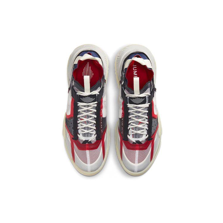Air Jordan Delta Breathe Průhledná Středně šedá Unisex Tenisky Světle béžová Univerzitní červená CW0783-901