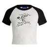 Hugo Womens/Ladies Pizza Slice Crop Top