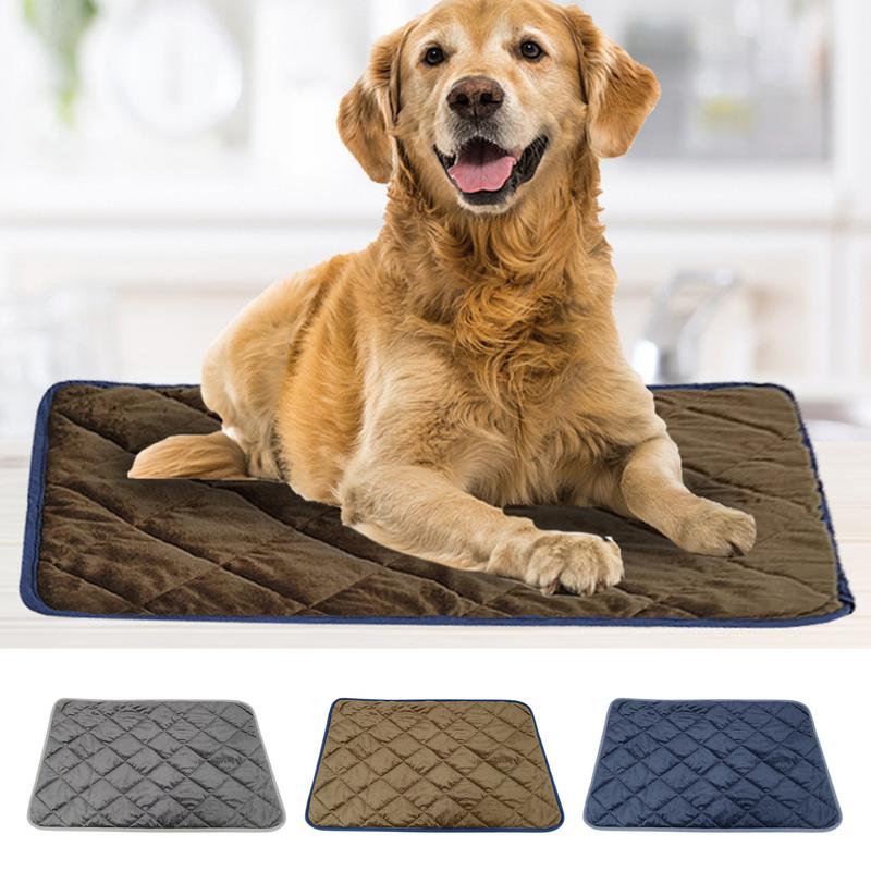Cat Warming Pad Temperature Sensing Dog Pad Soft Thermal Blanket Warming Mat Anti Slip Heated Mat Pet Bed Supplies For Cat