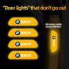 Car Reflective Door Sticker Safety Opening Warning Reflector Tape Decal For BMW X1 X2 X3 X5 X4 X6 X7 iX3 F20 F10 F07 E70 E46 E90