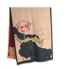 Fashion lotus printing temperament Hanfu with shawl autumn and winter retro imitation cashmere warm scarf