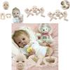 Adorable Handmade 22'' Lifelike Silicone Vinyl Reborn Baby Doll Perfect For Gifts