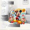 1pc Flannel Cartoon Mickey Pattern Throw Blanket for Room Decor, Soft and Comfortable, Great Gift, Must-Have for Home