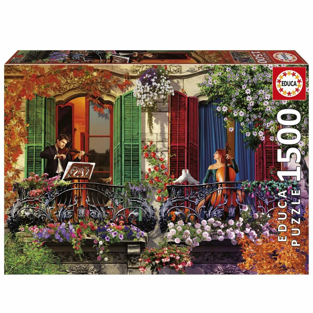 Puzzle - EDUCA - Sérénade - 1500 pieces - 85 x 60 cm - Pour adultes - Theme tableaux