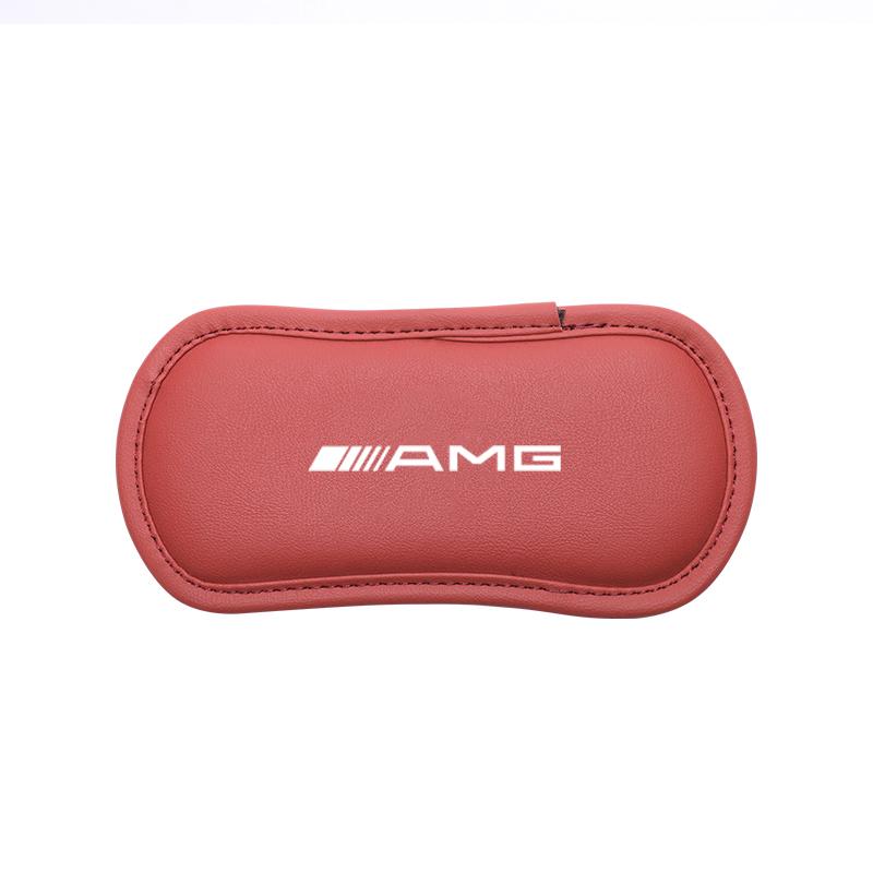 

Car Interior Leg Knee Pads Leather Soft Cushion Wheel Valve Cap For Mercedes Benz AMG GLE GLS CLA CLE GLC CLS GLA W223 W213