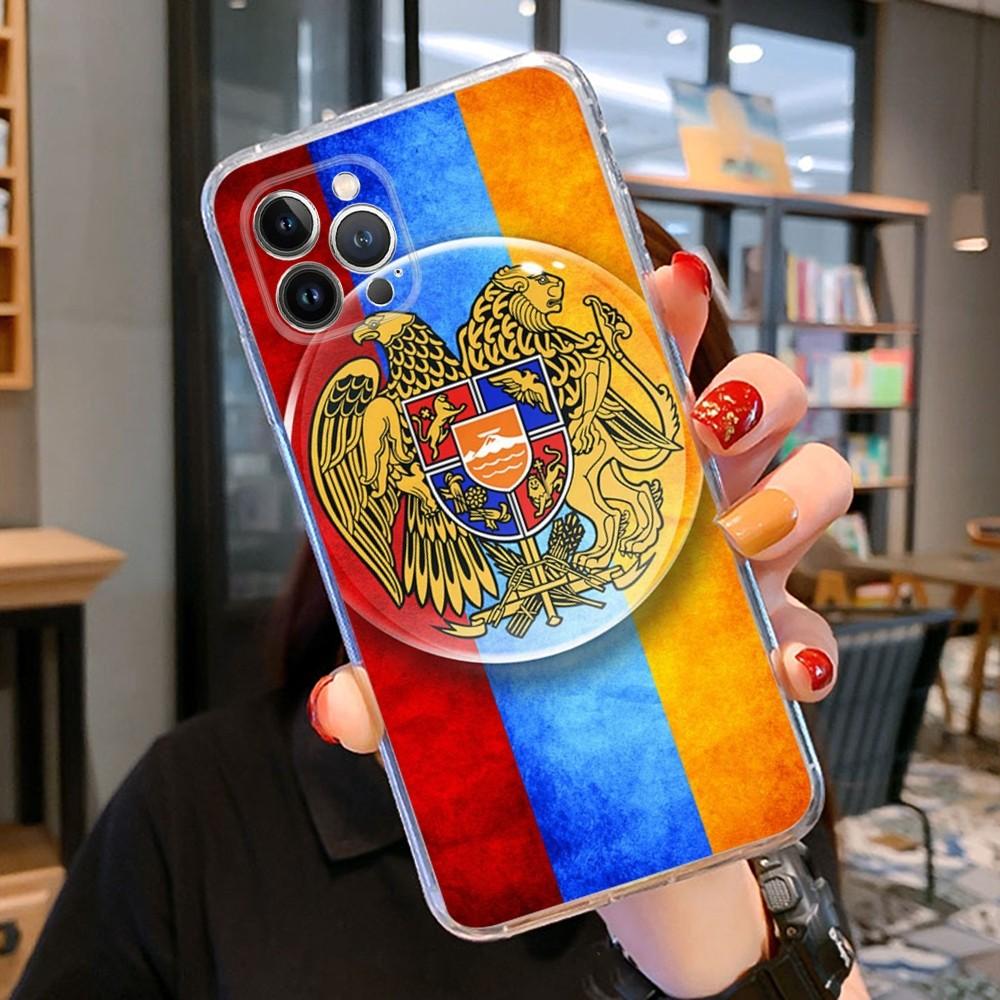 Armenia Armenians Flag Phone Case For iPhone 15 14 11 12 13 Mini Pro XS Max Cover 6 7 8 Plus X XR SE 2020 Funda Shell