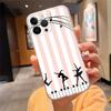 Phone Case For iphone 17 Air 17 Pro Max 16 15 14 13 Pro Max 15 16 Pro 15Plus Music note piano