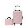 14-inch Lightweight Trolley Suitcase for Female Students & 20-inch Stylish Mother-Child Luggage with Universal Wheels