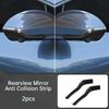 For Nissan N7 Primera Car Rearview Mirror Anti Collision Strip Anti Scratch Protection Exterior Modification Accessories