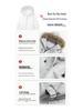 Winter Cotton Hooded Jacket with Removable Fur Collar - Windproof, Warm, and Lightweight for Couples