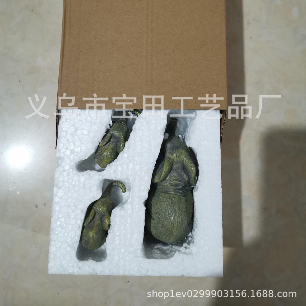 

Милые фигурки слонов Слоны Подвесные Слоненок Полимерные изделия Домашние украшения Набор из трех