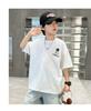 Boys' Fashion Short sleeved T-shirt Summer Thin Casual Top Trendy T Children's New Summer T-shirt