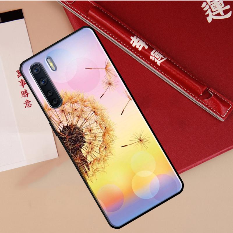 Dandelion Flowers Case For Oppo A60 A98 A58 A78 A18 A38 A80 A40 A77 A57 A17 A74 A54 A94 A96 A76 A16 A15 A5 Pro