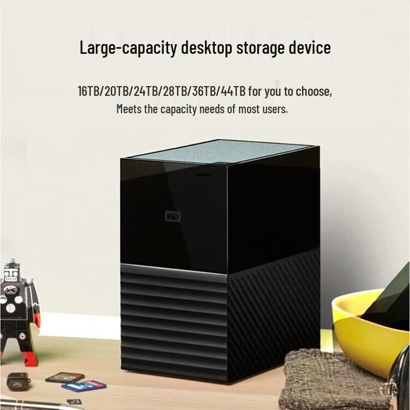 

Western Digital My Book Duo 44TB USB 3.0 Desktop RAID Storage 44TB